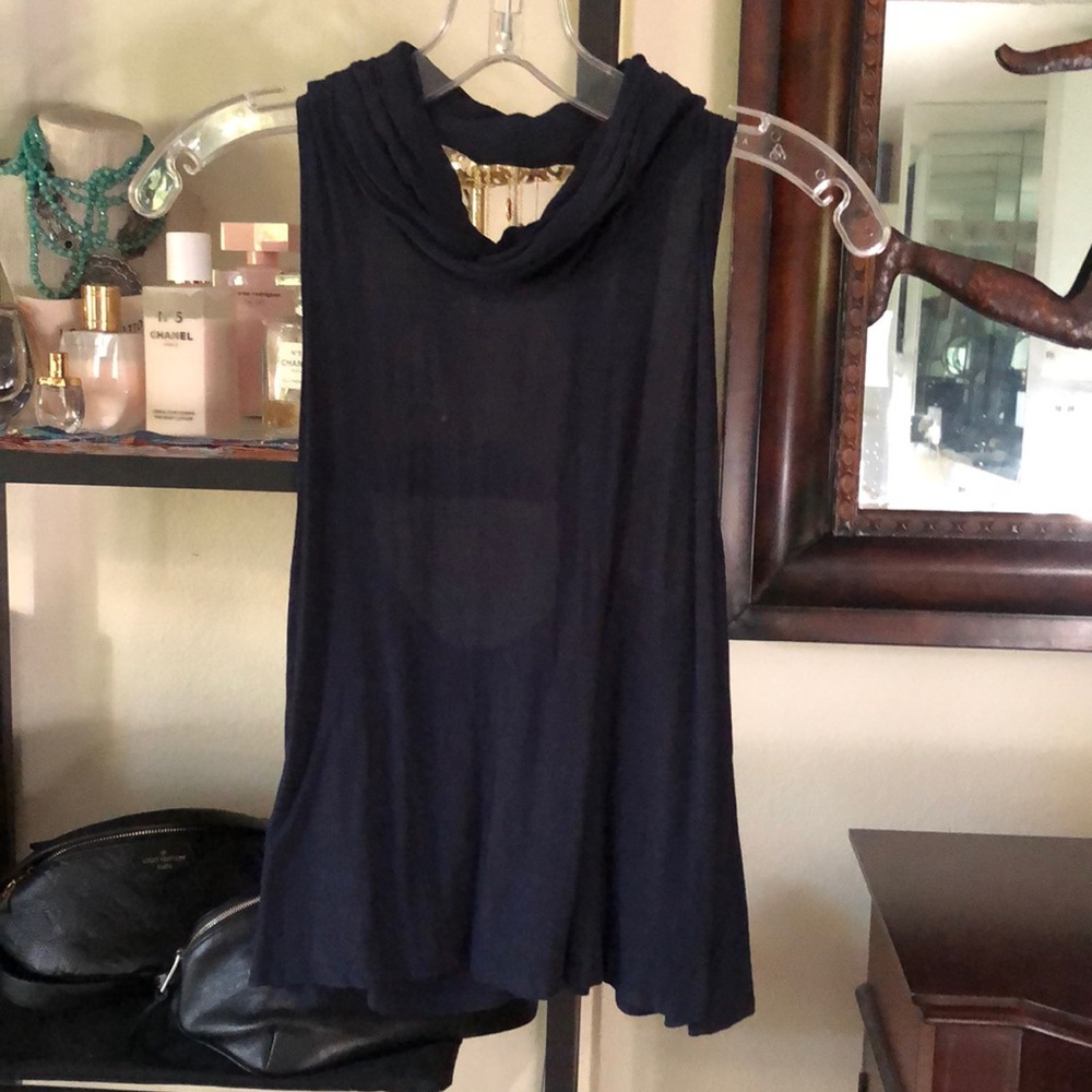 Free People cow neck tank